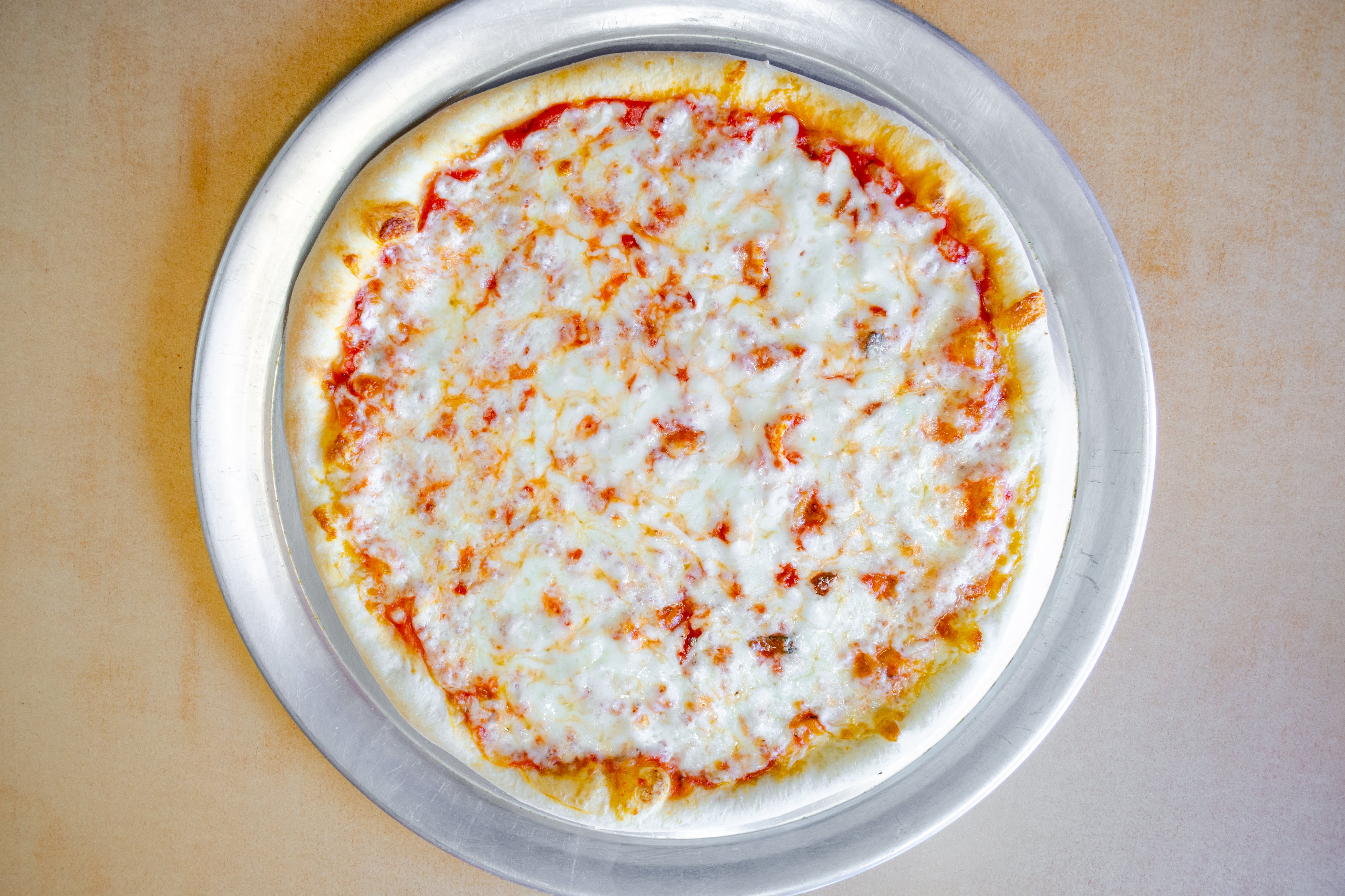Order Plain Cheese Pizza - Small 12'' food online from Ranchito Pizzeria & Mexican Restaurant store, Fords on bringmethat.com
