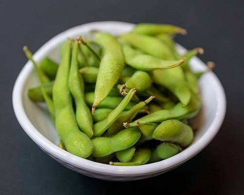 Order Salted Edamame food online from Sushi Factory store, Azusa on bringmethat.com