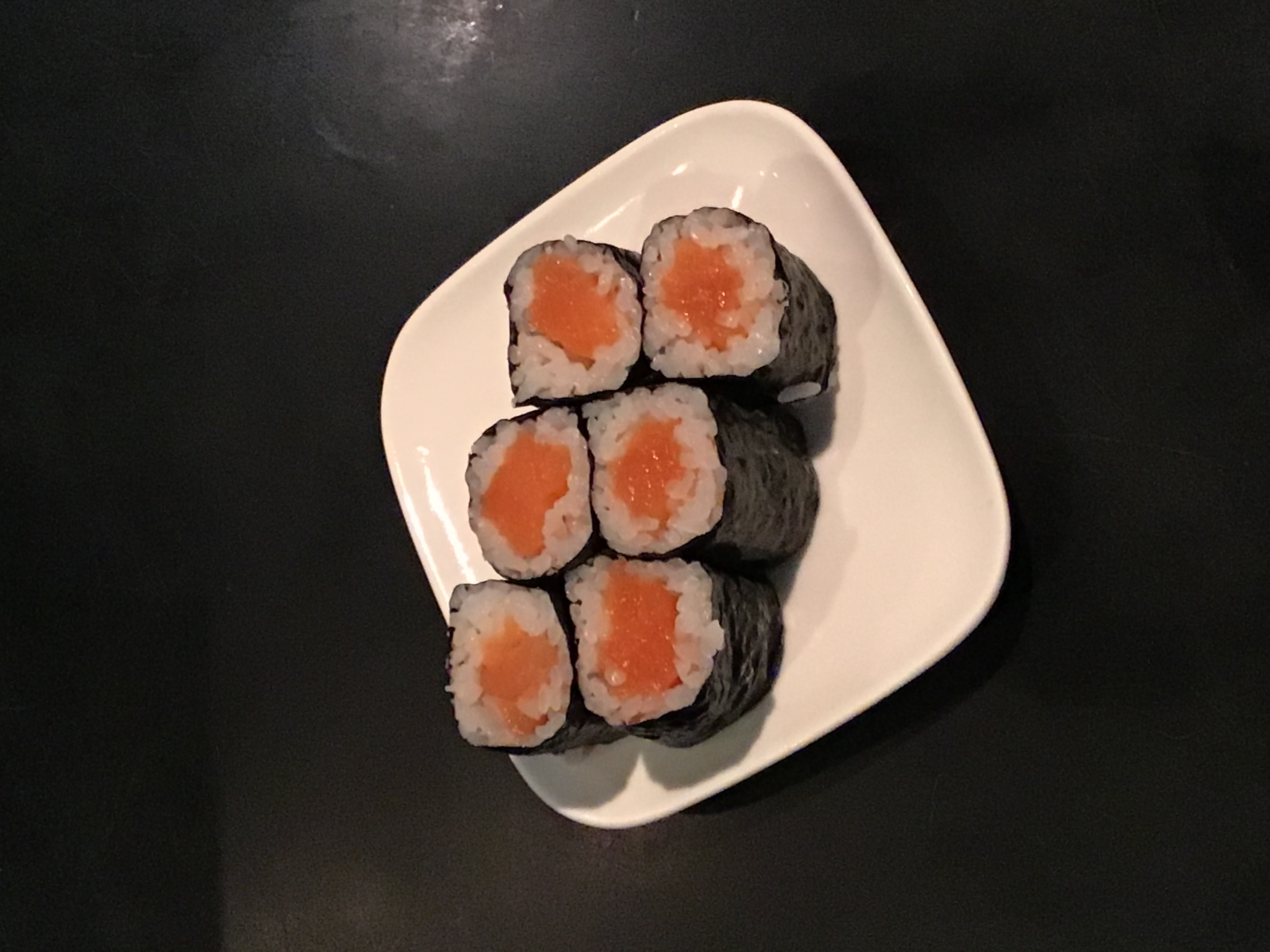 Order Salmon Hand / Cut Roll food online from Echigo Restaurant store, Los Angeles on bringmethat.com