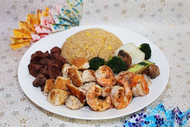 Order Steak, Chicken and Shrimp food online from Hibachi Express store, New Rochelle on bringmethat.com