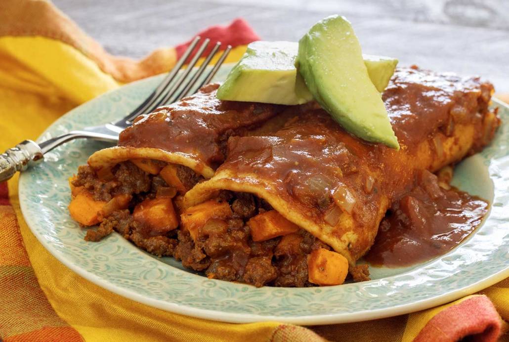 Order Chorizo Enchiladas  food online from Mexican King store, Totowa on bringmethat.com