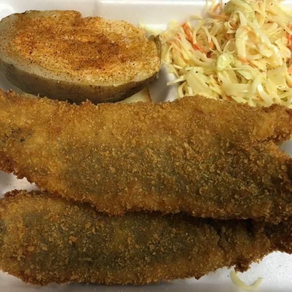 Order 304. Whiting Fried Platter food online from Philly Seafood store, Philadelphia on bringmethat.com