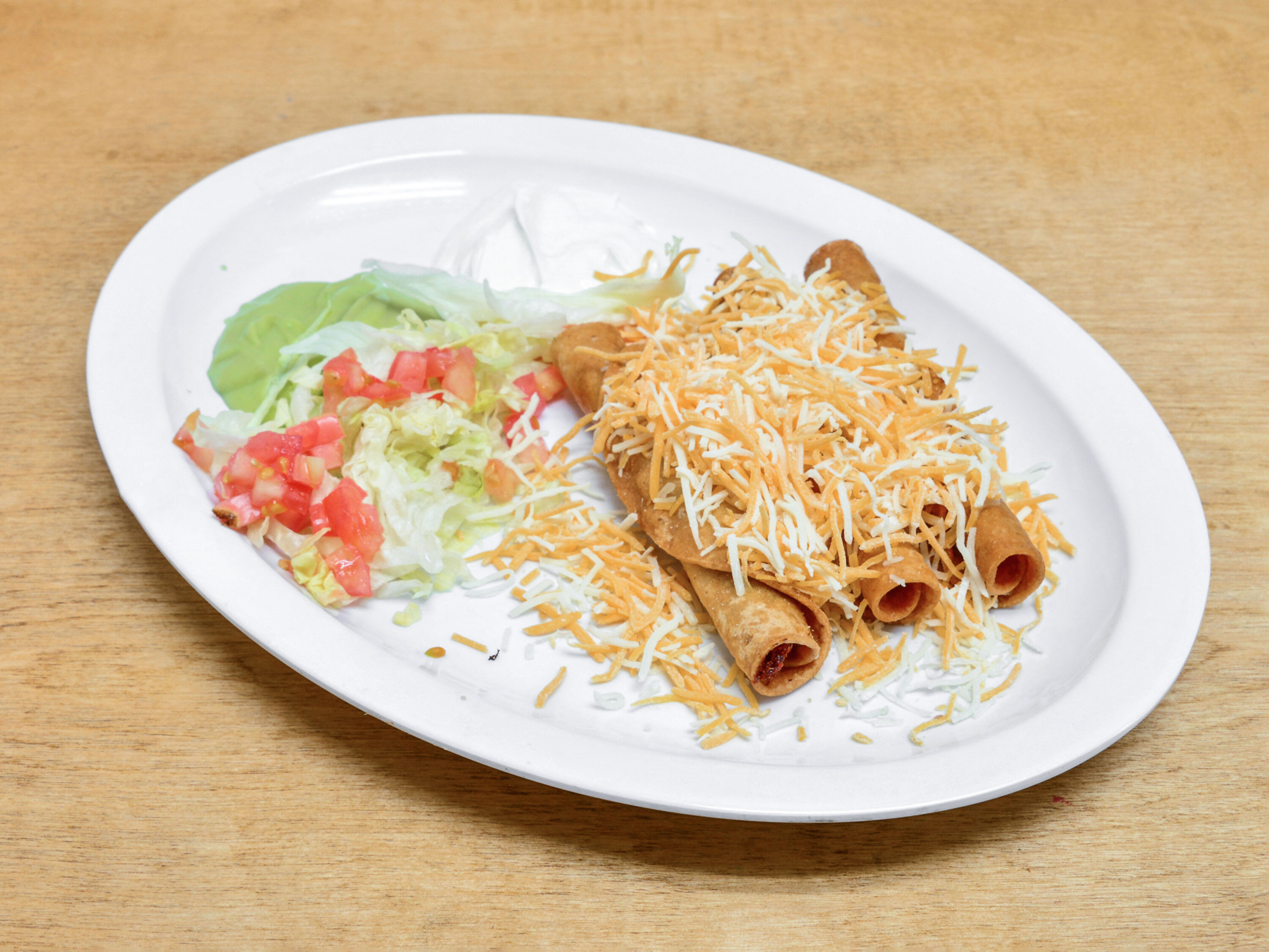 Order 3 Crispy Rolled Taquitos food online from Victor Taco Shop store, Dayton on bringmethat.com