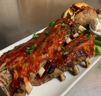 Order BBQ Baby Back Ribs Full food online from RJ's Eatery store, Lindenhurst on bringmethat.com