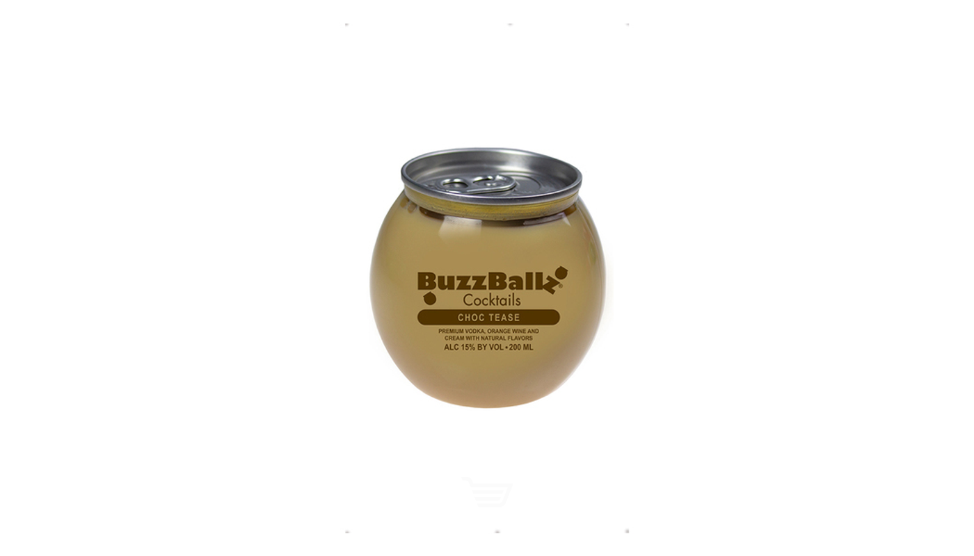 Order BuzzBallz Choc Tease 200mL food online from Golden Rule Liquor store, West Hollywood on bringmethat.com