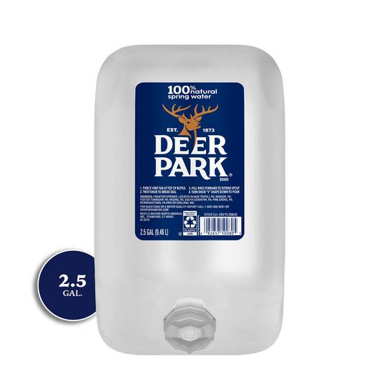 Order Deer Park Brand 100% Natural Spring Water (2.5 gal) food online from Rite Aid store, Austintown on bringmethat.com