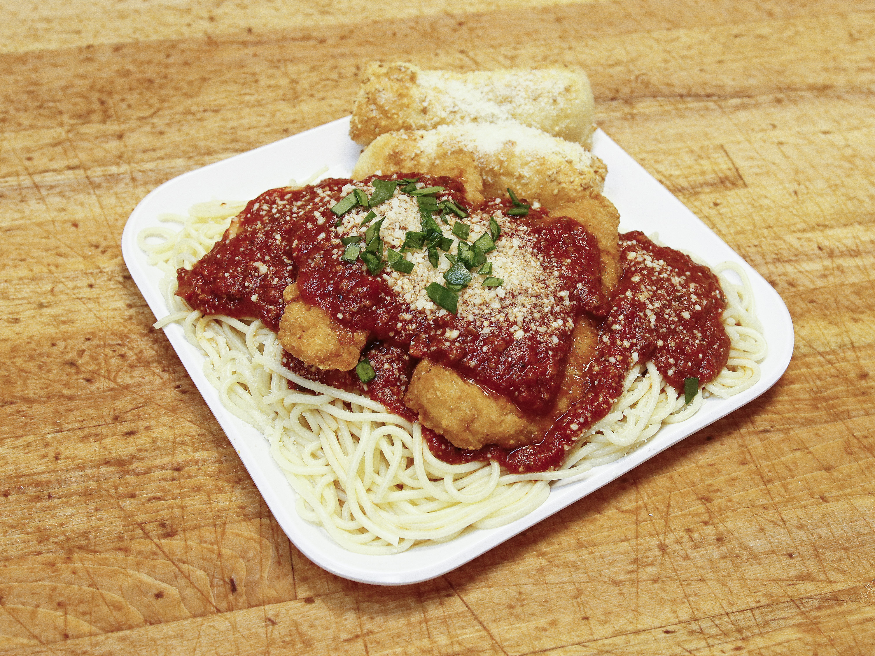 Order Chicken Parmesan Pasta food online from Sorrento Pizza Sam store, Macomb on bringmethat.com