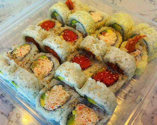 Order C: Sushi Roll Combo food online from Koya Sushi store, Whittier on bringmethat.com