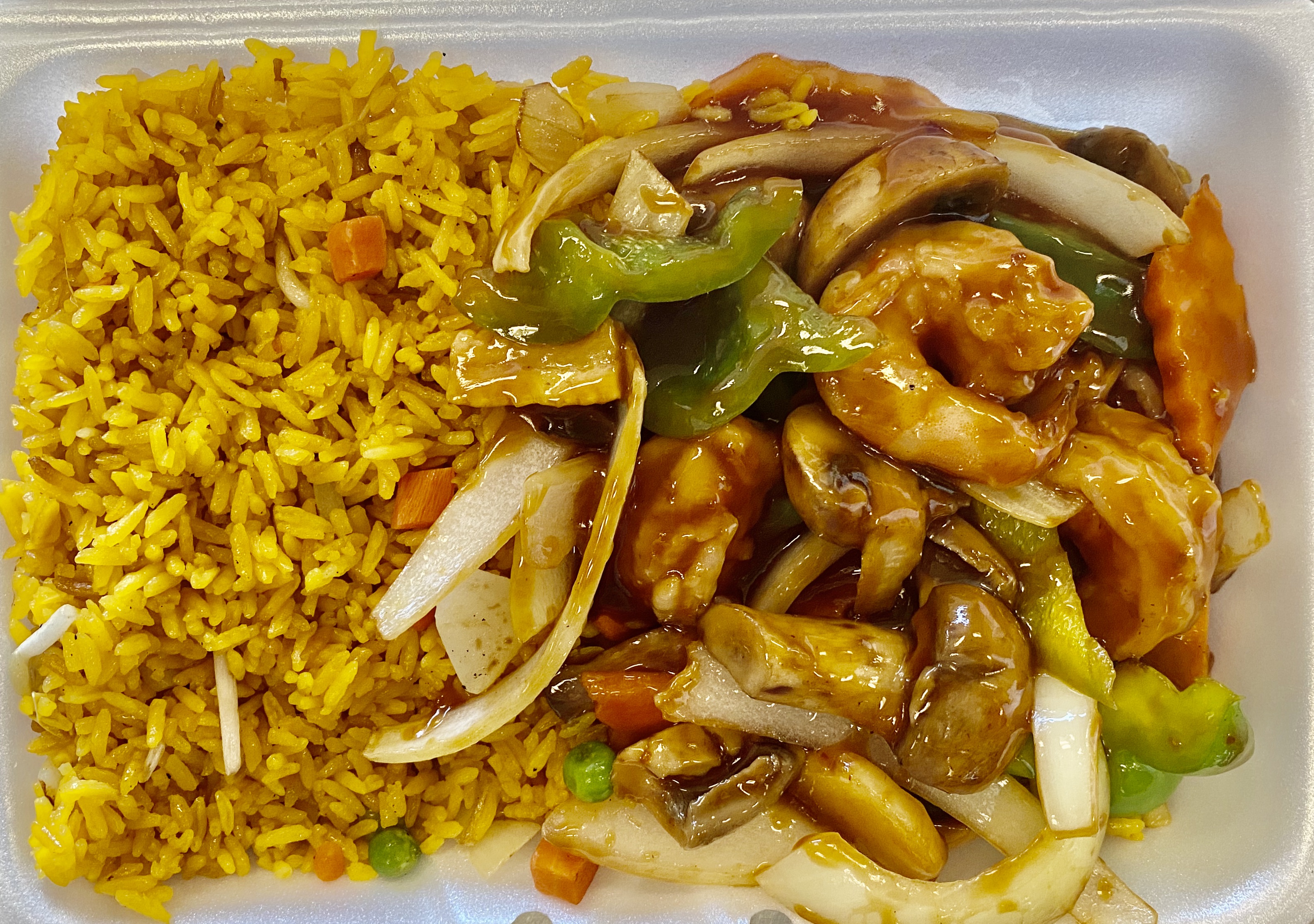 Order D19. Hot and Spicy Shrimp food online from Tang's Wok store, Bedford Heights on bringmethat.com