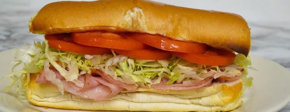 Order Ham Grinder - Small food online from Johnny's Pizza store, Brooklyn on bringmethat.com