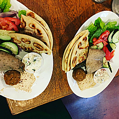 Order Gyros Plate food online from Cafe La Boheme store, San Francisco on bringmethat.com