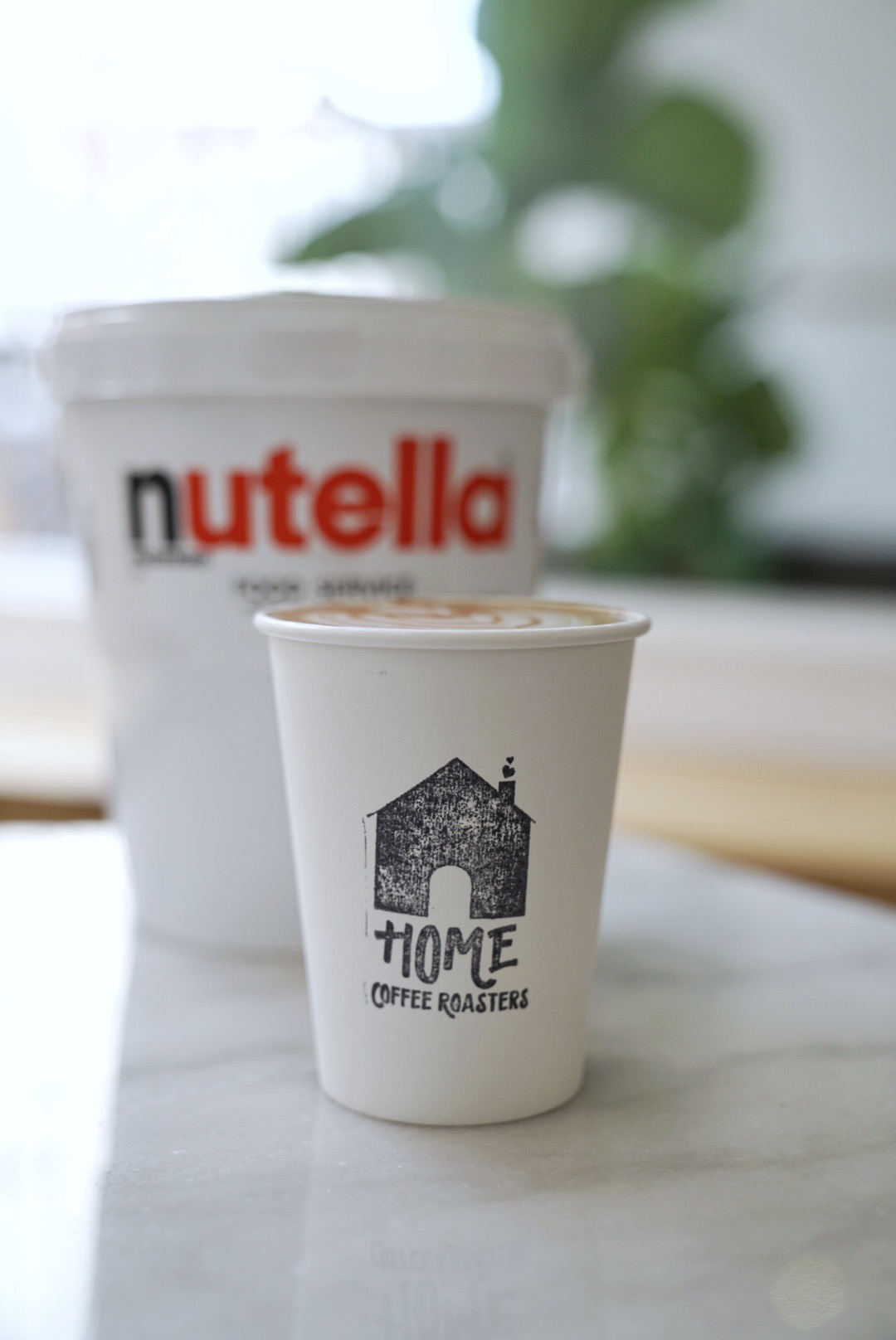 Order 10. Nutella Latte food online from Home store, San Francisco on bringmethat.com