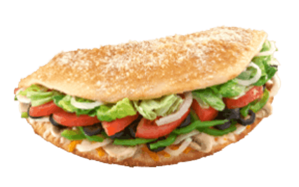 Order Veggie Sub - Regular 8" food online from Hungry Howies Pizza store, Tuscaloosa on bringmethat.com