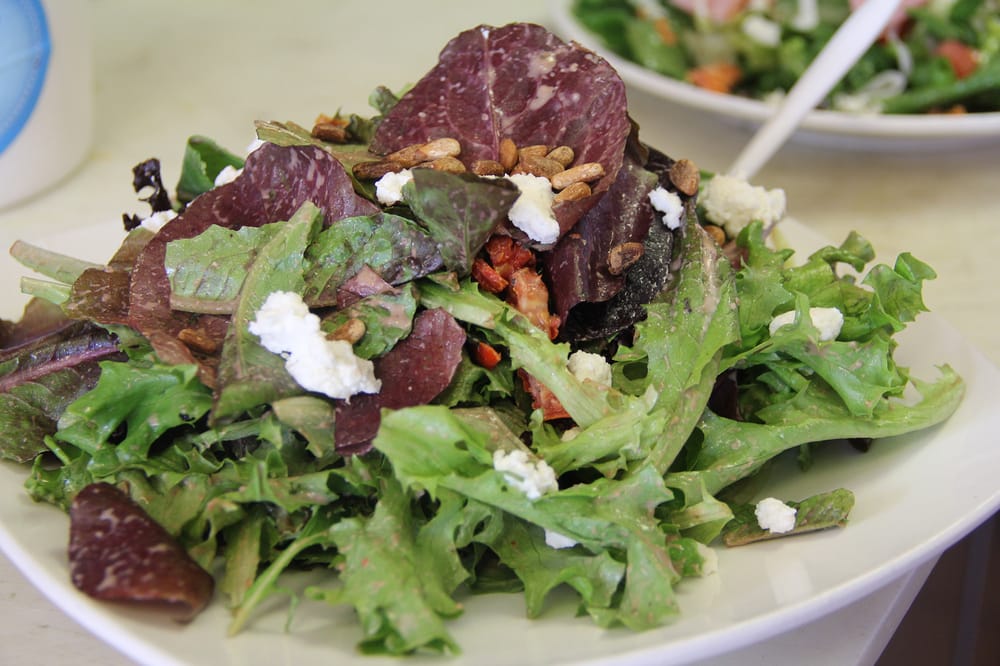 Order "Hermosa" Salad food online from Fat Tomato Pizza store, Hermosa Beach on bringmethat.com