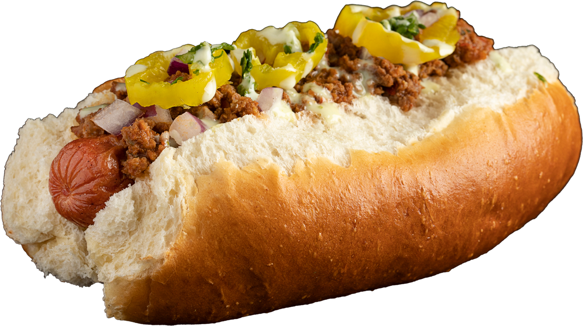 Order Chilli Hot Dog food online from Dixie BBQ store, Brooklyn on bringmethat.com