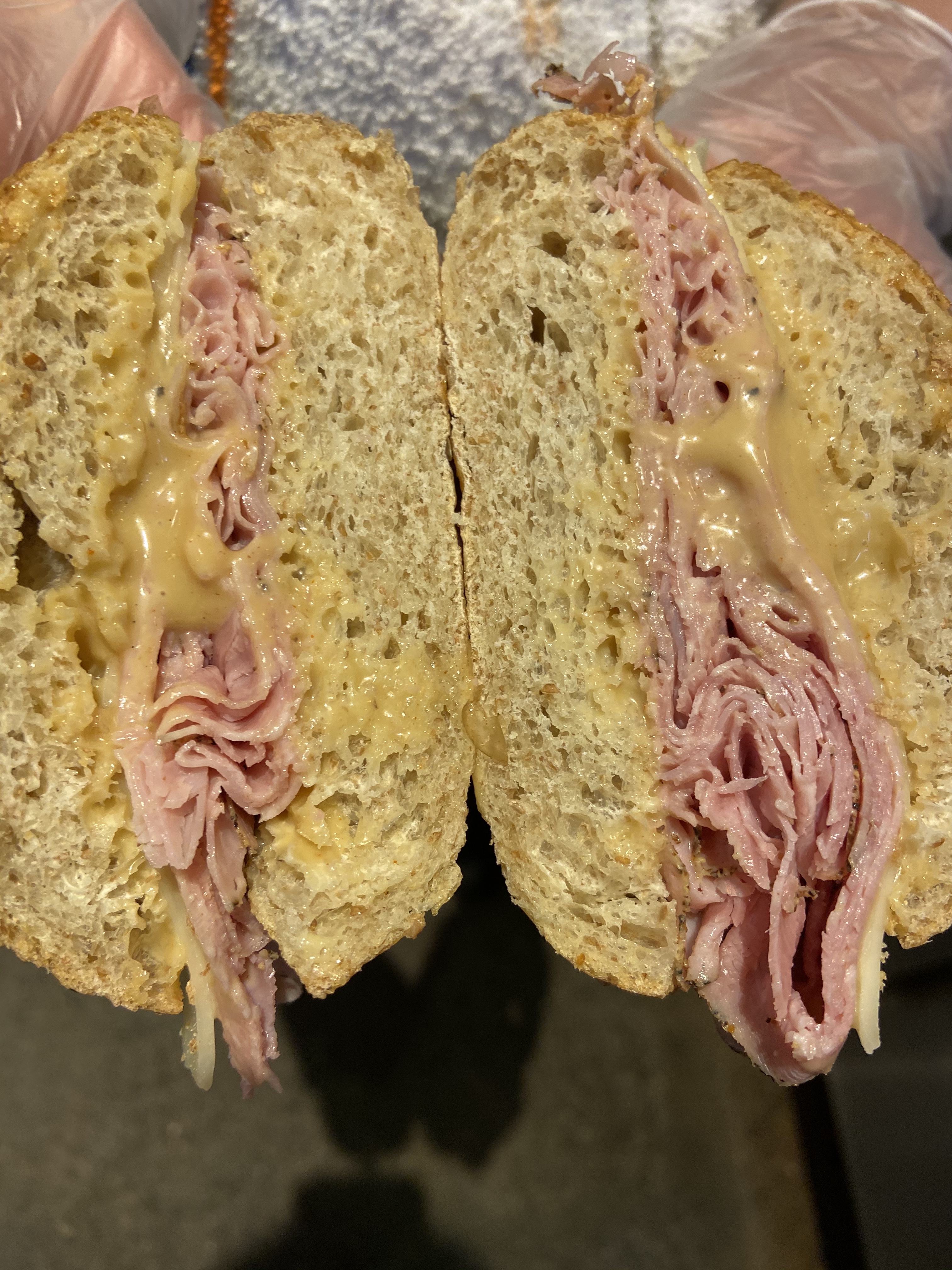 Order Pepper Ham and Swiss Sandwich food online from Rosina Gourmet store, Baltimore on bringmethat.com
