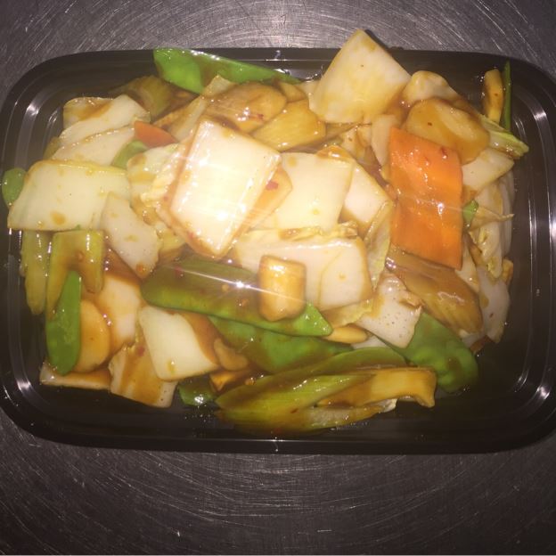 Order Sauteed Chinese Vegetables with Garlic Sauce food online from Oriental Express Restaurant store, Deptford Township on bringmethat.com