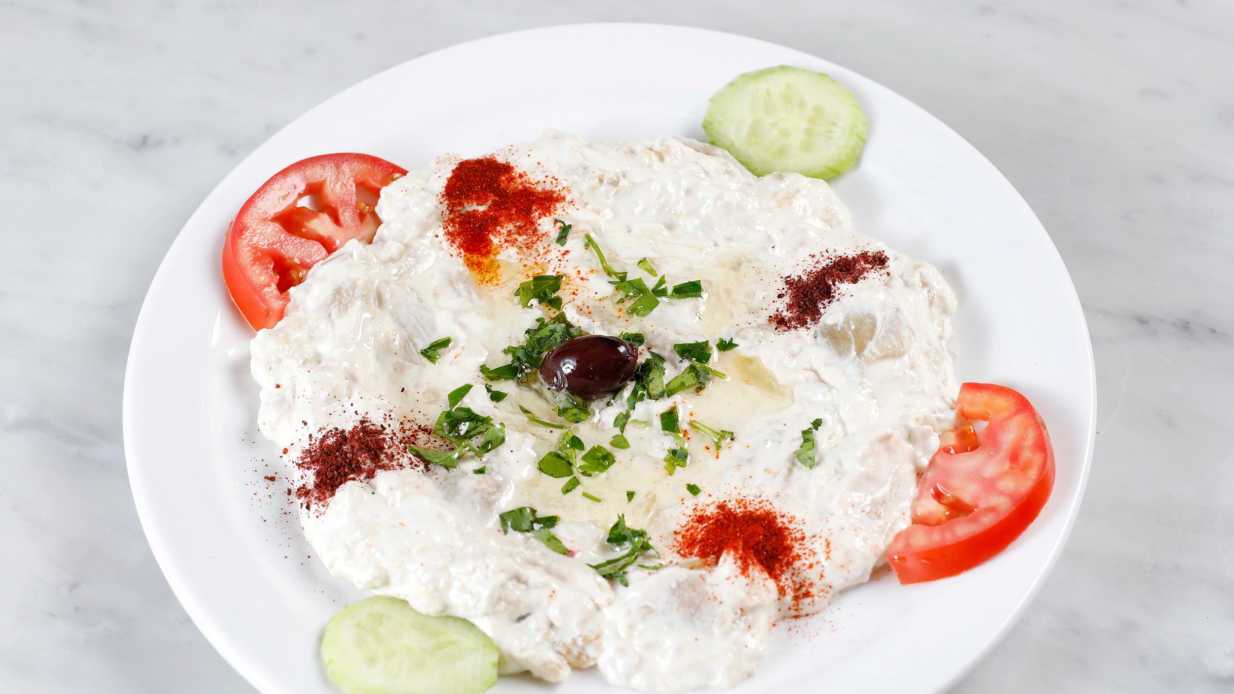 Order Baba Ganoush food online from Istanbul Grill store, San Francisco on bringmethat.com