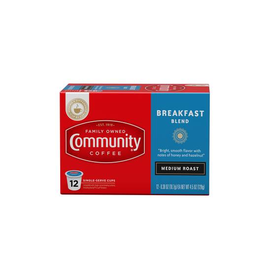 Order Community Coffee Breakfast Blend Single-Serve Cups, 12 CT food online from Cvs store, UPLAND on bringmethat.com