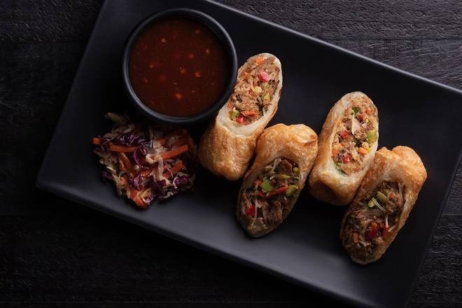 Order Peking Duck Spring Rolls | 2 Count food online from P.F. Chang store, Dublin on bringmethat.com