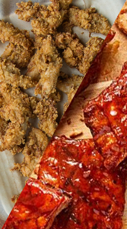 Order Calabash Chicken and Baby Backs Combo food online from Fatz Cafe store, Aiken on bringmethat.com