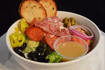 Order Antipasto Salad food online from Strong's Brick Oven Pizzeria store, Hebron on bringmethat.com