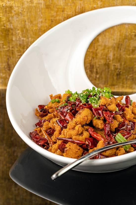 Order D13- Chef's Special Dry Chili Chicken-重庆辣子鸡 food online from Lao Sze Chuan store, Rockville on bringmethat.com