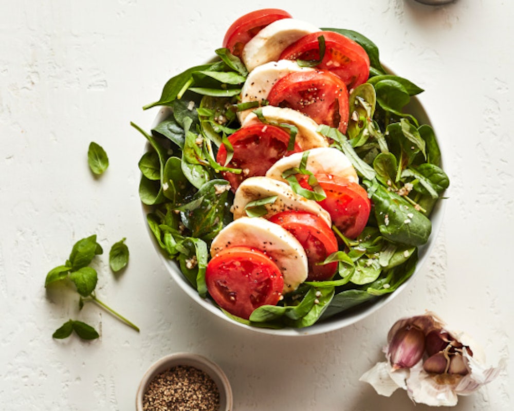 Order CAPRESE SALAD food online from Your Pie store, Hapeville on bringmethat.com