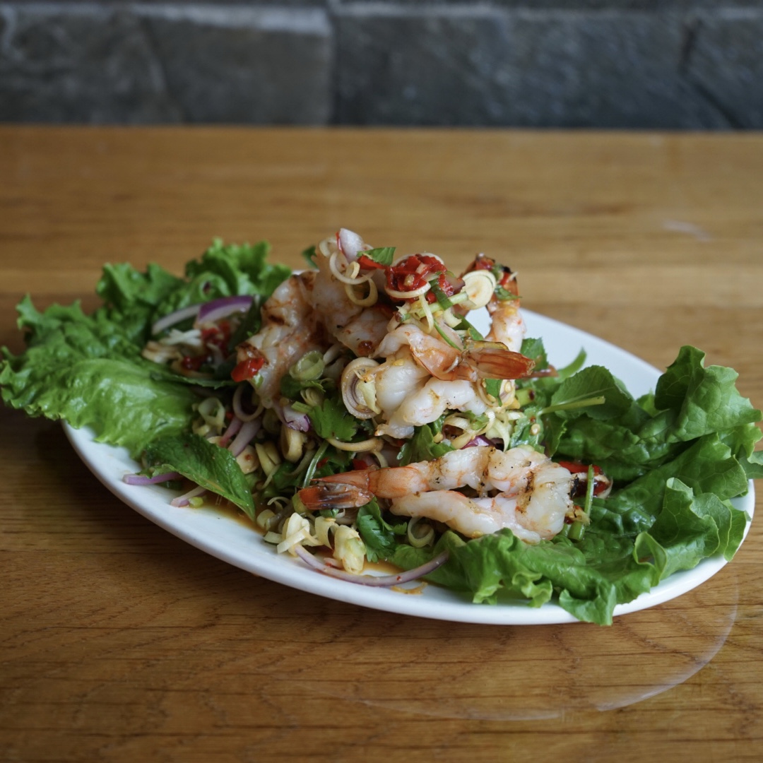Order Grilled Shrimp Salad food online from Lers Ros store, San Francisco on bringmethat.com