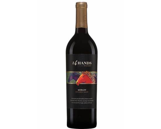 Order 14 Hands, Merlot Columbia Valley · 750 mL food online from House Of Wine store, New Rochelle on bringmethat.com