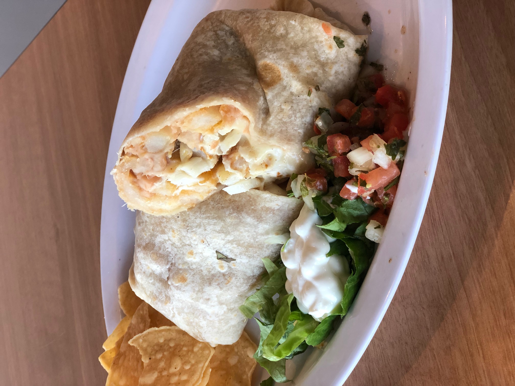 Order California Fish Burrito  food online from The Galley Fish Tacos store, Victorville on bringmethat.com