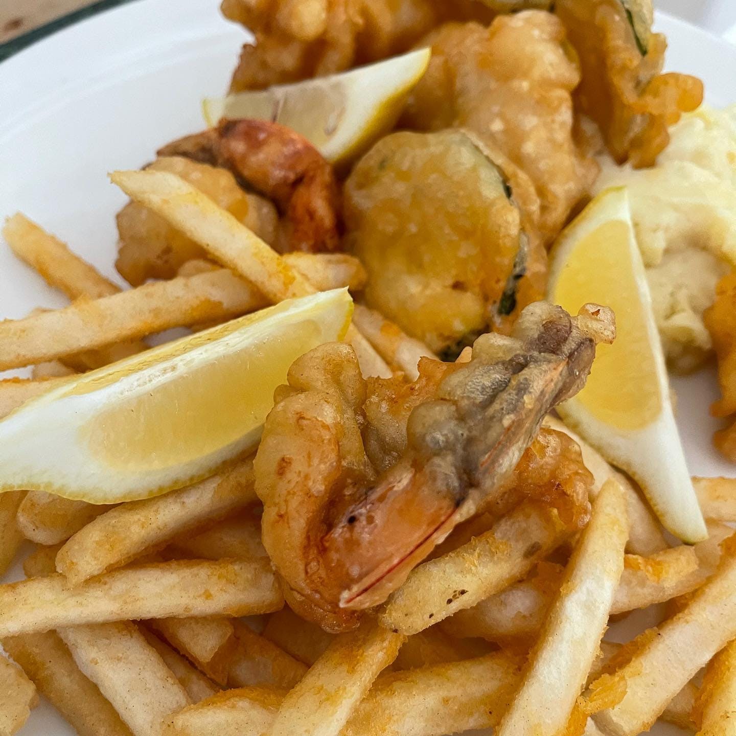 Order Shrimp Platter - Platters food online from Greek Island Grill store, Hackensack on bringmethat.com