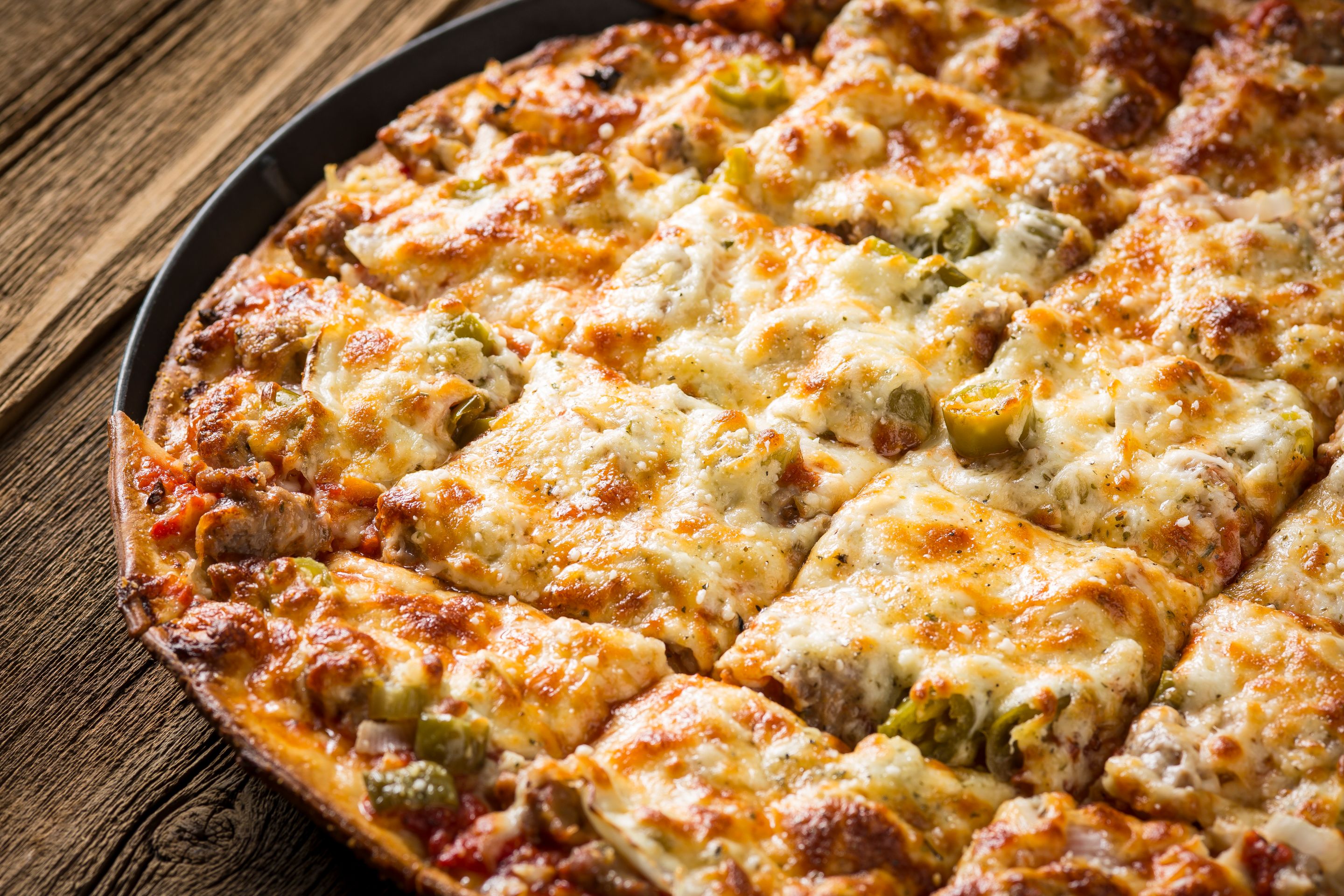 Order The Windy City Pizza food online from Rosati Pizza store, Bourbonnais on bringmethat.com