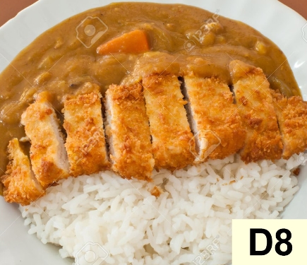 Order D8. Tori Katsu Curry Rice food online from Gyro Express store, Portland on bringmethat.com
