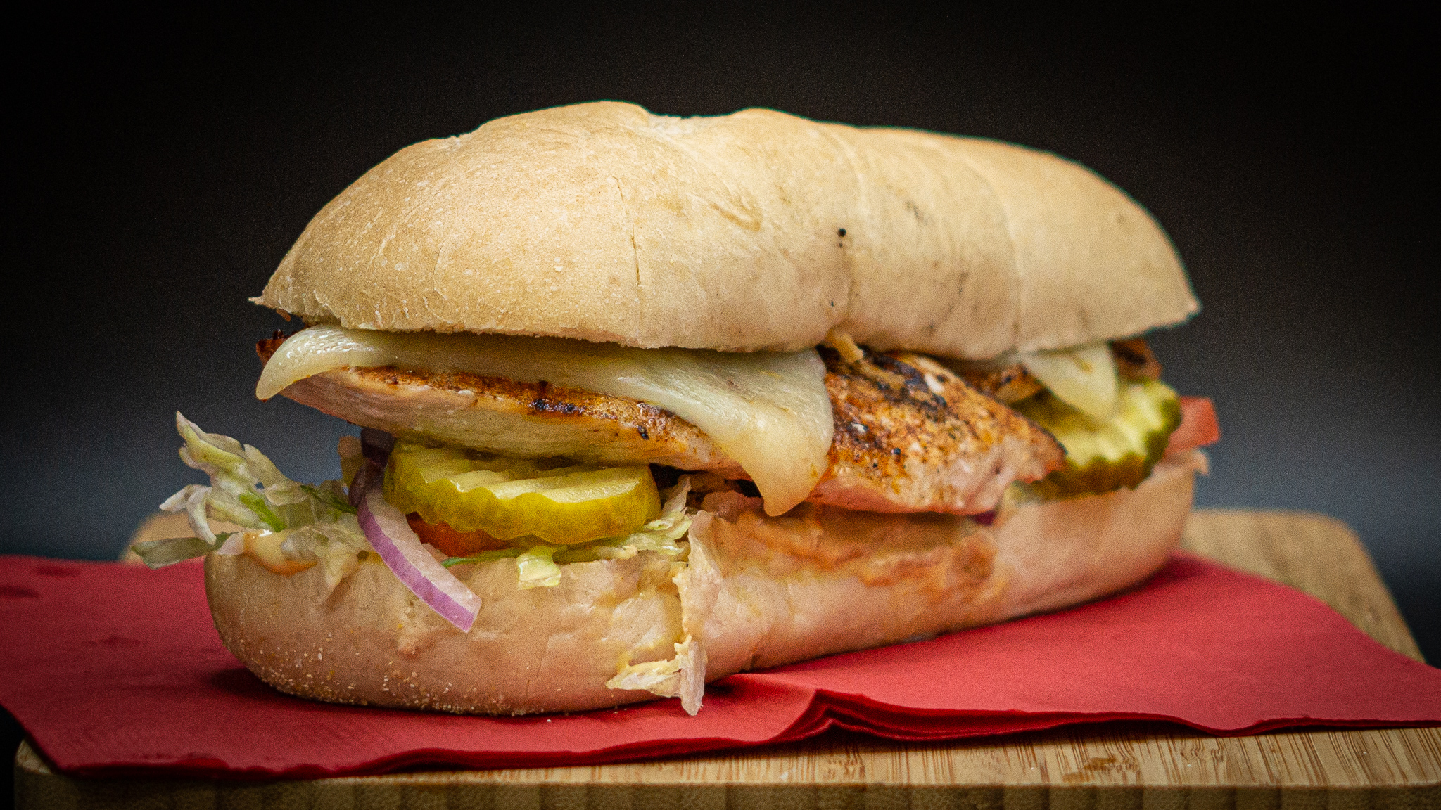 Order Cajun Chicken Sandwich food online from Best Burger store, North Canton on bringmethat.com