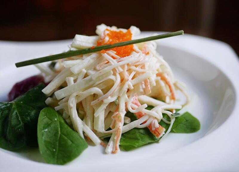 Order Kani Salad food online from Four Leaves Asian Restaurant store, Huntsville on bringmethat.com