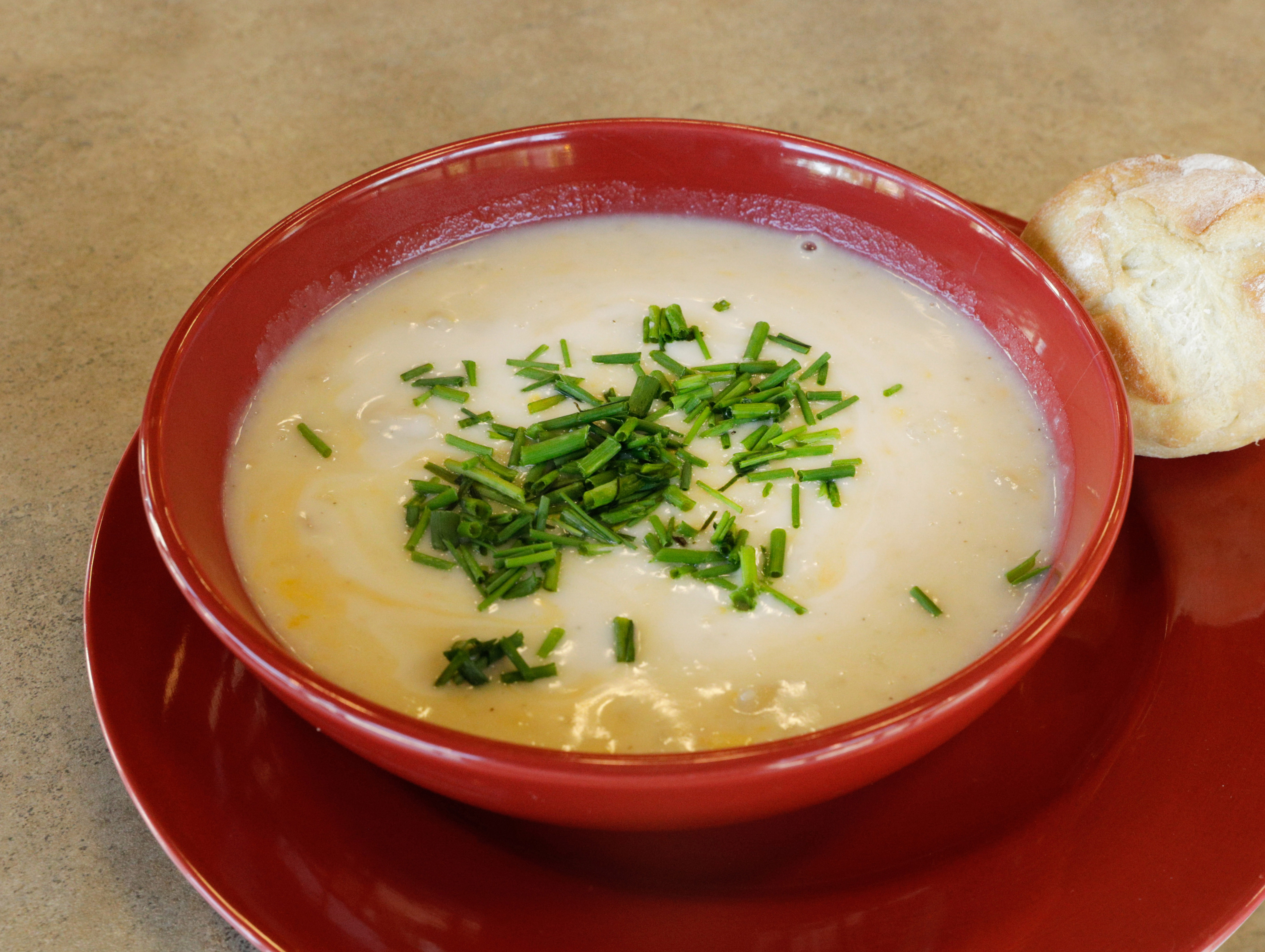 Order Potato Chowder Soup food online from Brixton Baked Potato store, Ogden on bringmethat.com