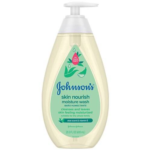 Order Johnson's Baby Skin Nourish Moisture Baby Body Wash, Aloe - 20.3 fl oz food online from Walgreens store, CLEARWATER BEACH on bringmethat.com