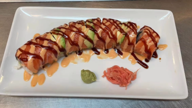 Order Cherry Blossom Roll food online from Extreme Teriyaki Grill Express store, Waldorf on bringmethat.com