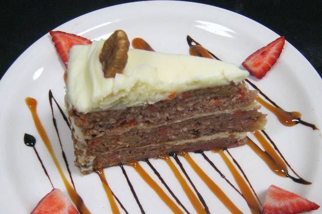Order Carrot Cake food online from Pita Jungle store, Chandler on bringmethat.com