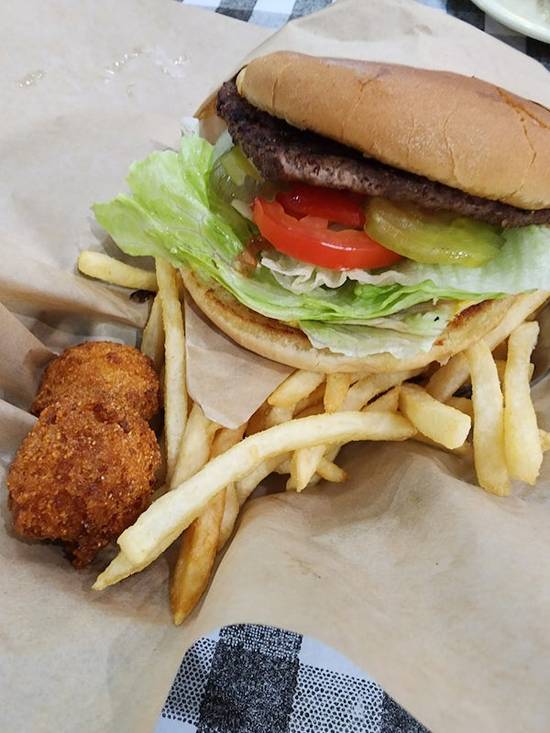 Order Hamburger and Fries food online from Flying Fish - Arlington store, Arlington on bringmethat.com