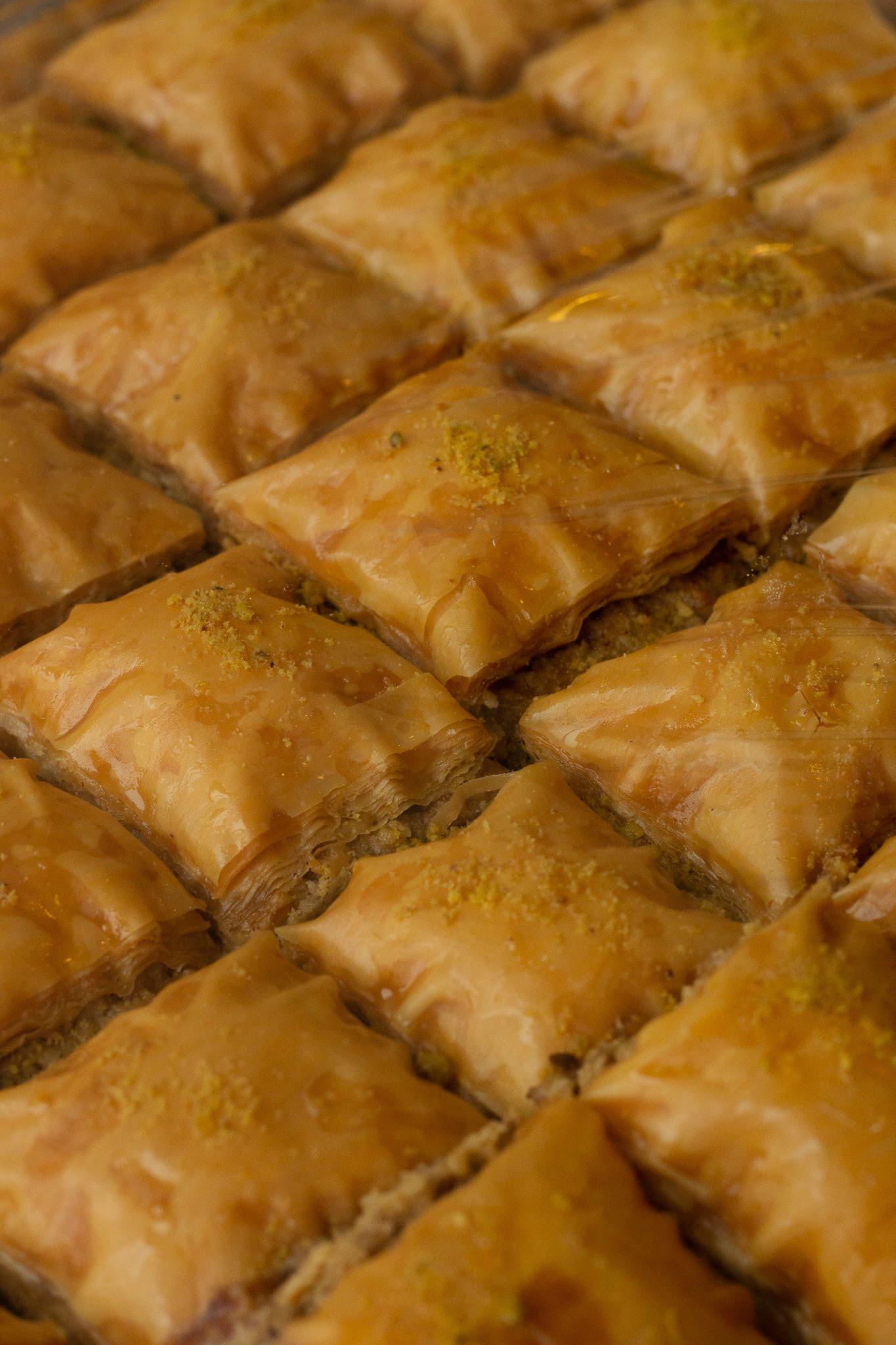 Order Baklava Tray food online from Pita Pita Mediterranean store, Orland Park on bringmethat.com
