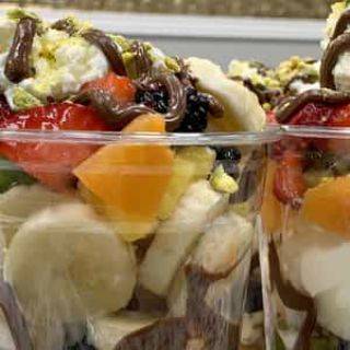 Order Fruit Salad Cup food online from Choco Mania Cafe store, Sterling Heights on bringmethat.com