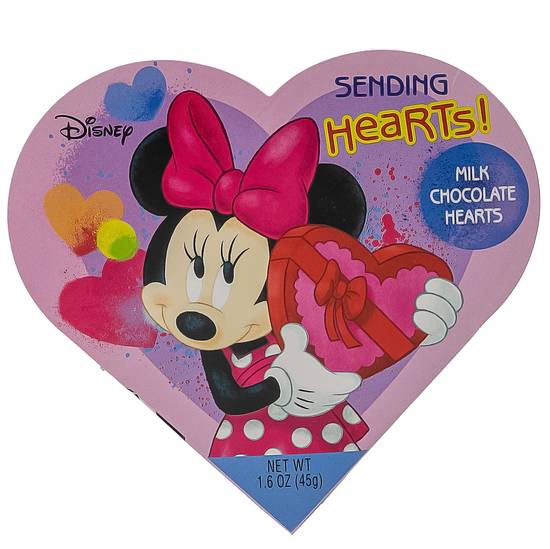 Order Minnie/Mickey Milk Chocolate Heart Box - 1.6 oz food online from Rite Aid store, Fountain Valley on bringmethat.com