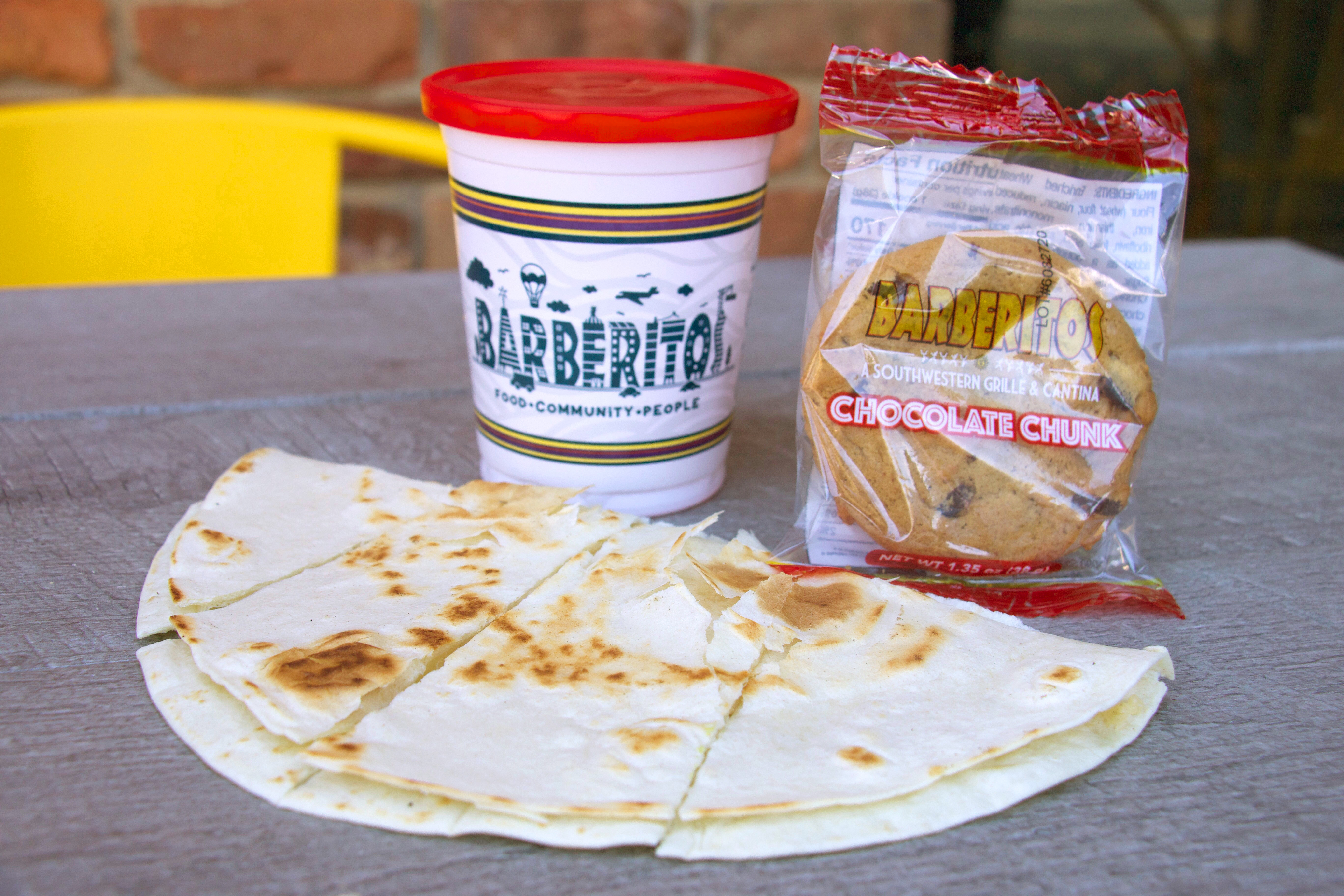 Order Lil' Barbs Quesadilla food online from Barberitos - The Landings store, Columbus on bringmethat.com