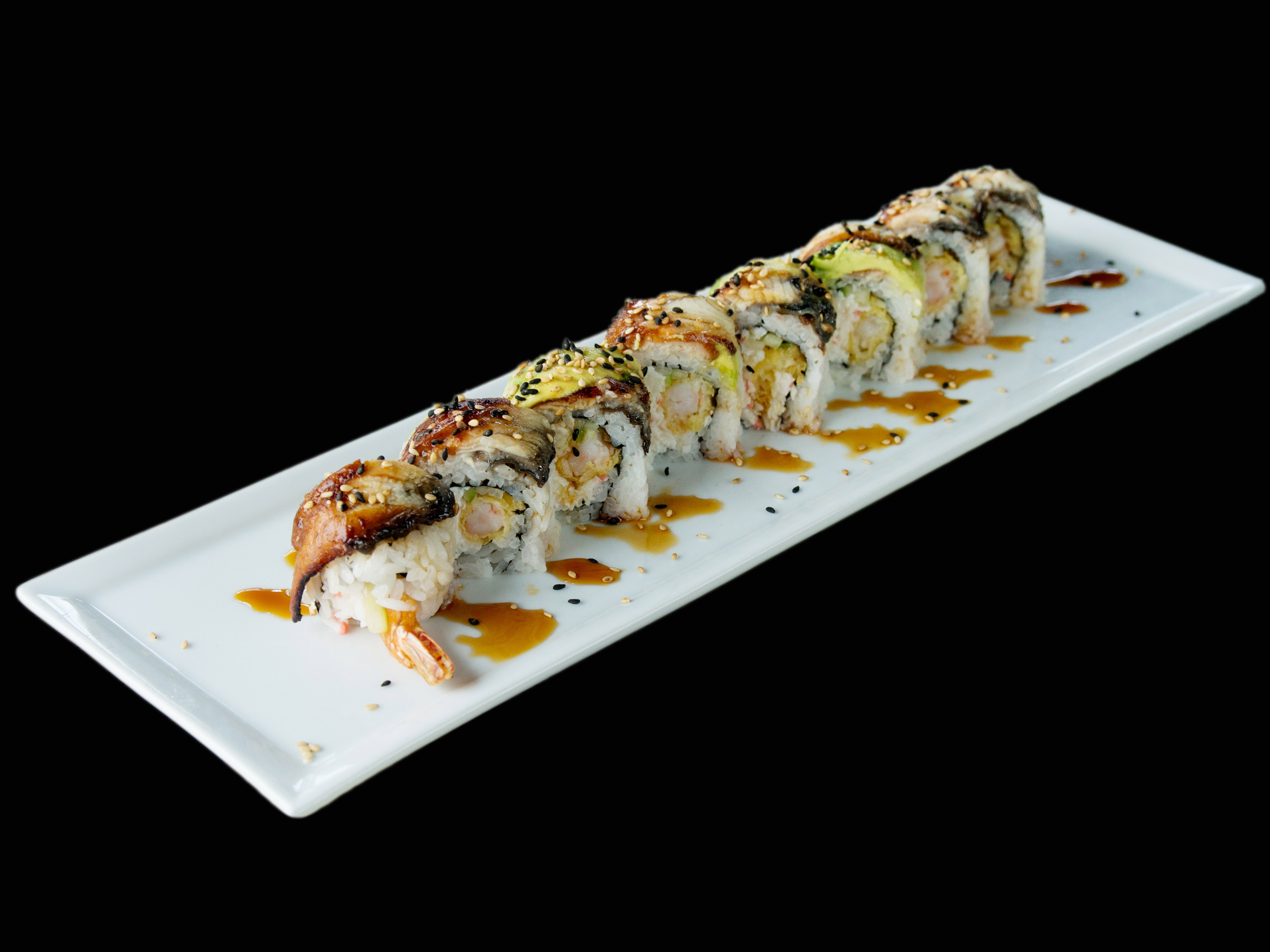Order Dragon Roll food online from Sushi Yama store, Escondido on bringmethat.com