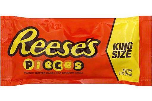 Order Reese's Pieces Candy King Size (3 oz) food online from Urban Value Corner Store store, Dallas on bringmethat.com