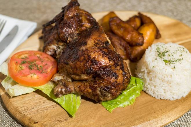 Order 1/2 Chicken (White and Dark Meat) food online from El Super Pollo store, Arlington on bringmethat.com