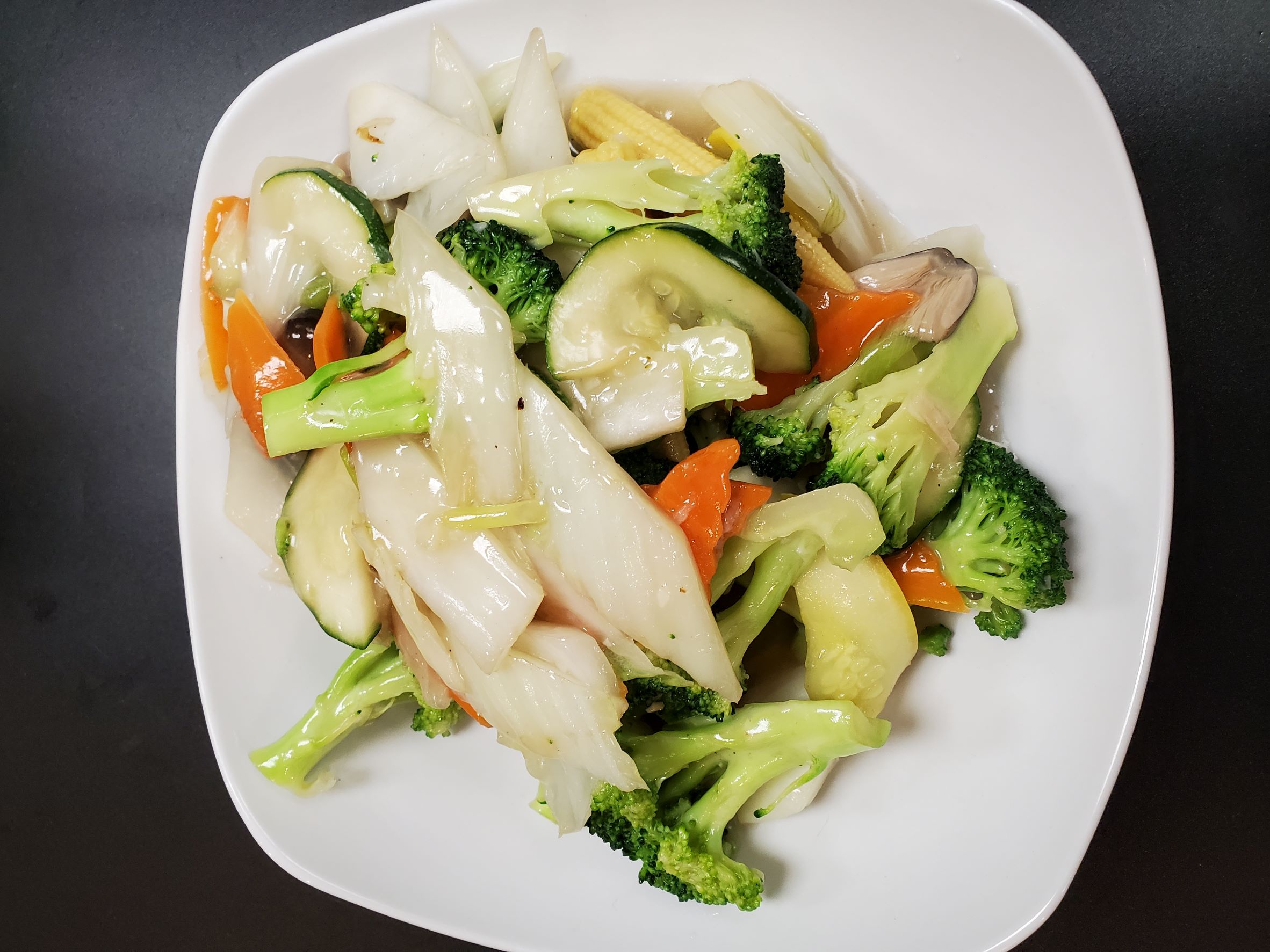 Order Stir Fry Mixed Vegetable food online from Macky Kitchen store, Richmond on bringmethat.com