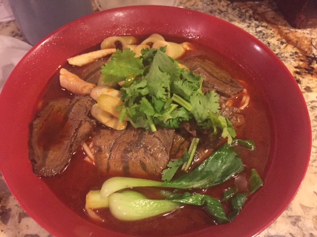Order Braised Beef Noodle Soup food online from Enchanted Szechuan store, Norwalk on bringmethat.com